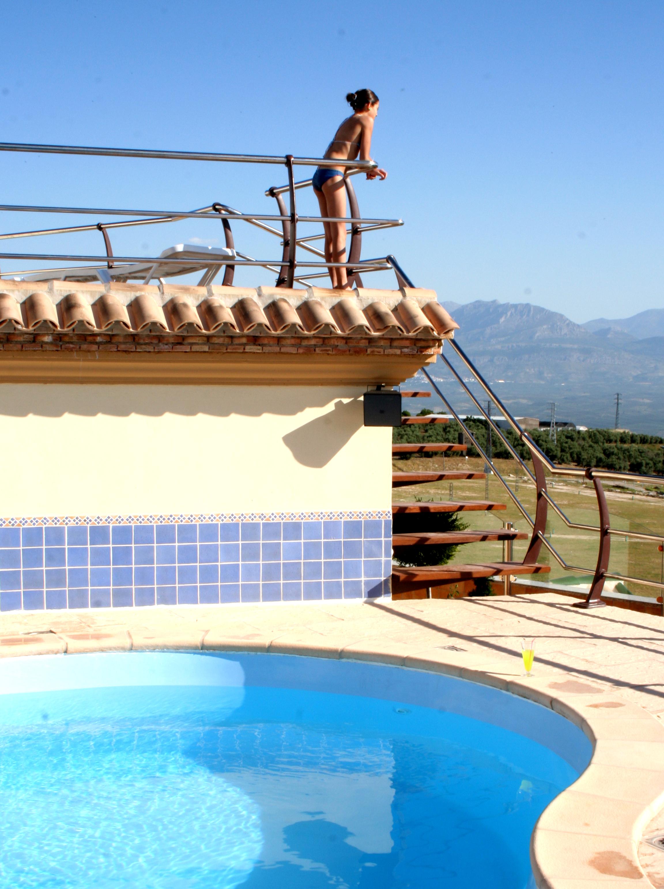 Hotel Campos De Baeza Luaran gambar
